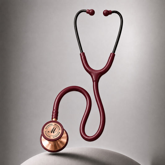 MedCresta Titanium X Stethoscope - Brown