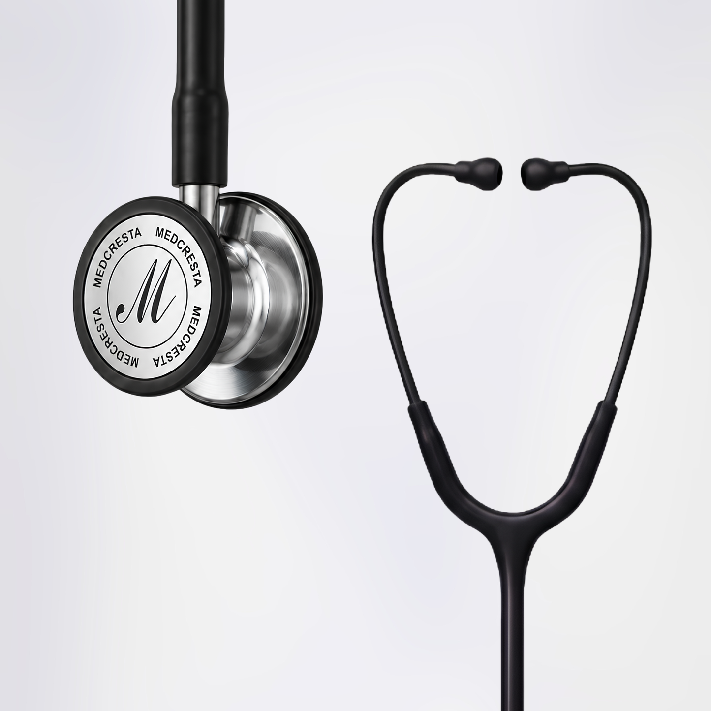 MedCresta Titanium Light Stethoscope  + Free Thermometer