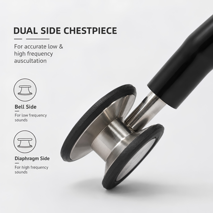 MedCresta Titanium Light Stethoscope  + Free Thermometer