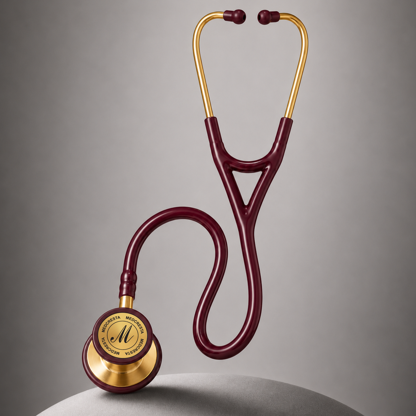 MedCresta Gold Reserve Stethoscope | Premium Dual-Head, Gold Finish