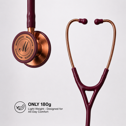 MedCresta X Lightweight Stethoscope + Free Thermometer