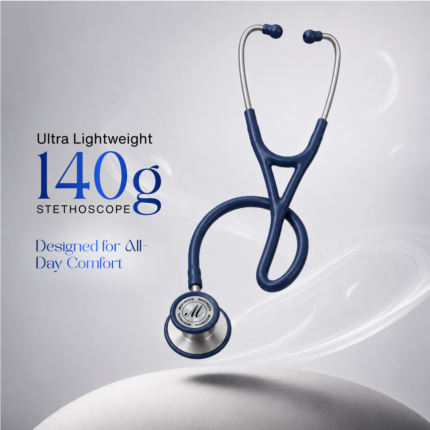 MedCresta X Ultra Lightweight Stethoscope + Free Thermometer