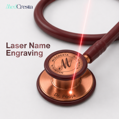 MedCresta X Lightweight Stethoscope + Free Thermometer
