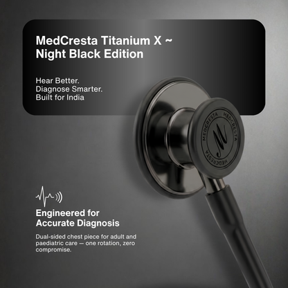 MedCresta Titanium X ~ Night Black Edition